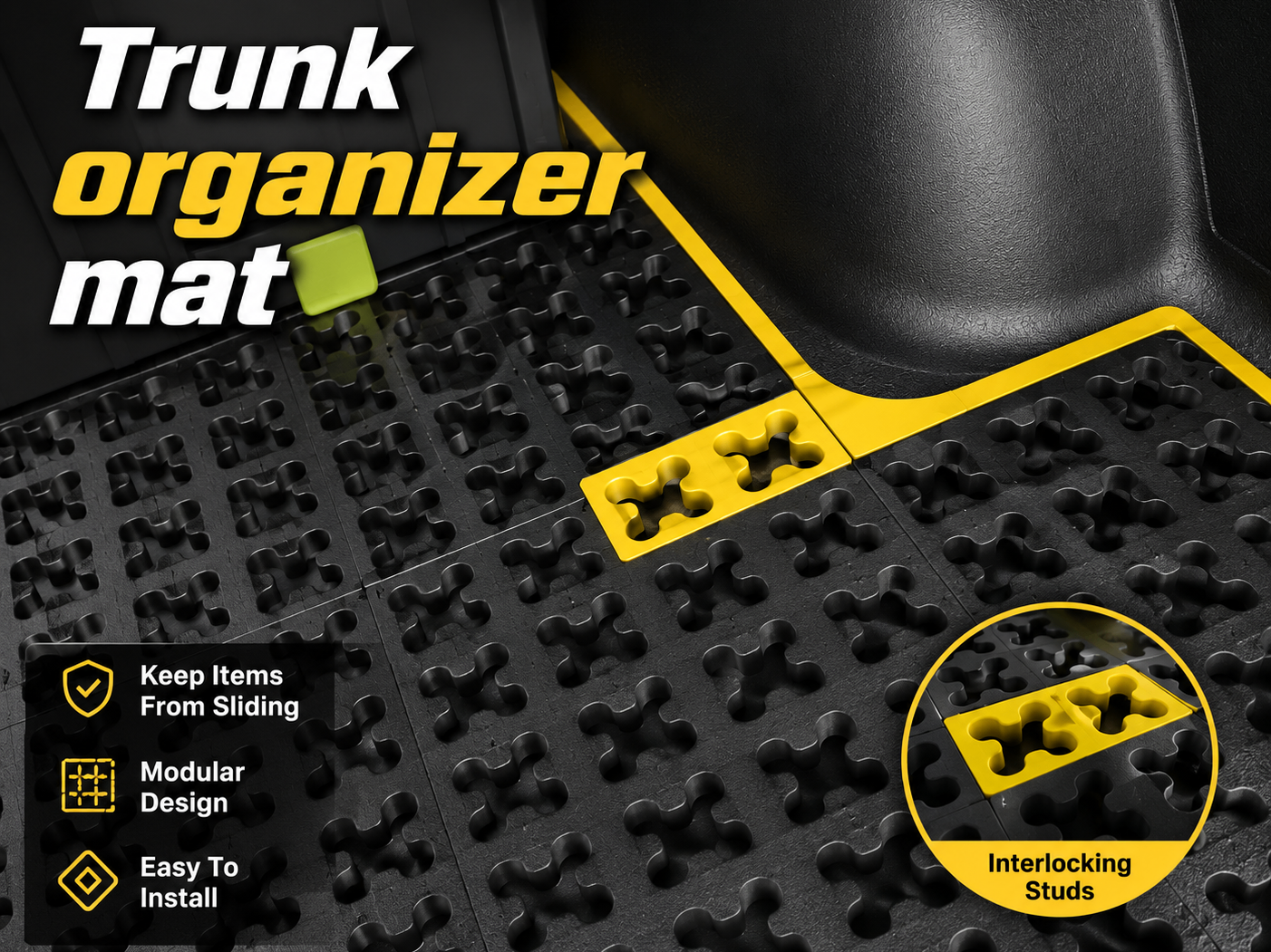 Alfombra organizadora modular para tu pickup